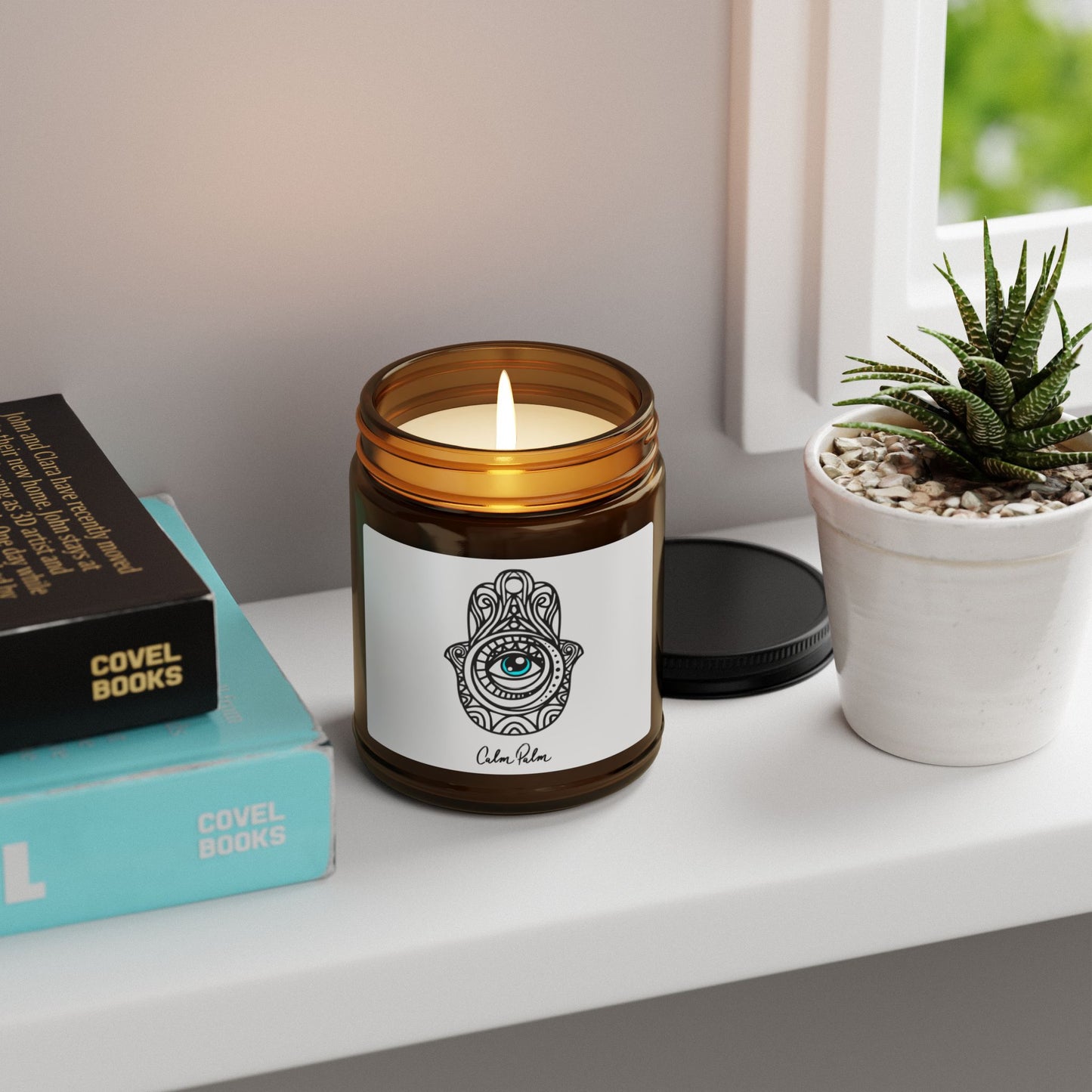 Hamsa Scented Soy Candle