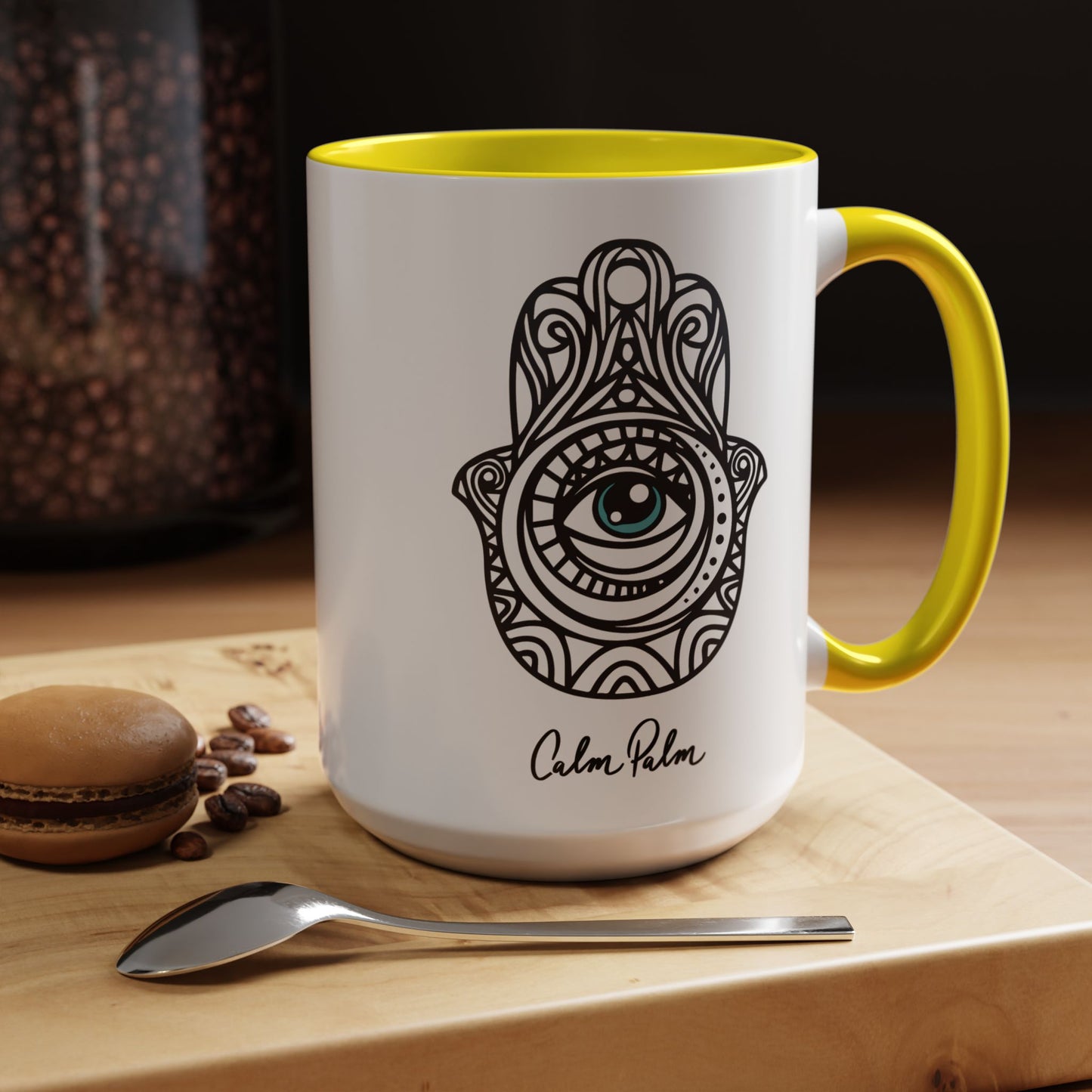 Hamsa Coffee Mug